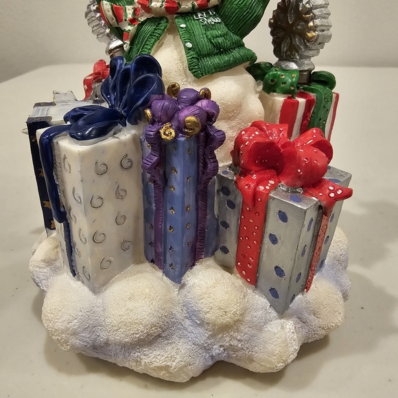 Ambiance Collection Christmas Snowman Let It Snow 5 Piece Spreader Set - Picture 8 of 16